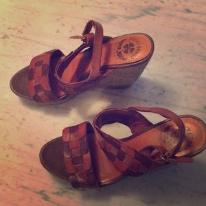 Lucky Brand wedge sandals